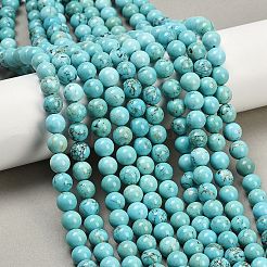 Natural Magnesite Beads Strands&nbsp;G-K244-02-8mm-01