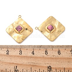 Dyed Synthetic Turquoise Pendants&nbsp;STAS-L022-459G-04