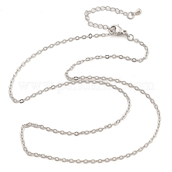 Brass Cable Chains Necklaces for Women&nbsp;NJEW-D302-47P