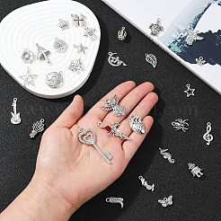 30Pcs 30 Styles Tibetan Style Alloy Pendants&nbsp;FIND-YW0006-86