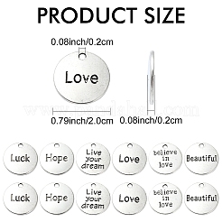 30Pcs 6 Styles Tibetan Style Alloy Pendants&nbsp;FIND-YW0004-86