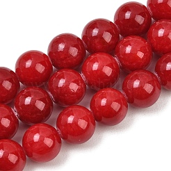 Natural Mashan Jade Graduated Beads Strands&nbsp;GG-CBA2AE1-A08-U