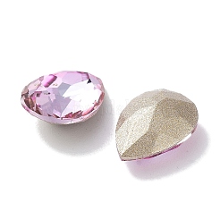 Glass Rhinestone Cabochons&nbsp;RGLA-G020-06B-D123