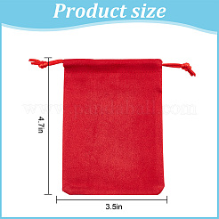 12Pcs Velvet Cloth Drawstring Bags&nbsp;TP-DR0001-01C-01