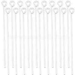 100Pcs Brass Eye Pins&nbsp;KK-BBC0024-76E