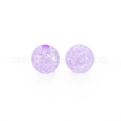 Transparent Crackle Acrylic Beads&nbsp;MACR-S373-66-N06