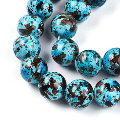 Synthetic Turquoise Beads Strands&nbsp;TURQ-T004-08A-10
