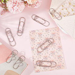 208Pcs Carbon Steel Pen Clips for Notebook Scrapbook&nbsp;FIND-SP0003-01P