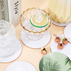 24Pcs Rubber & Cork Coasters&nbsp;DIY-SP0004-11