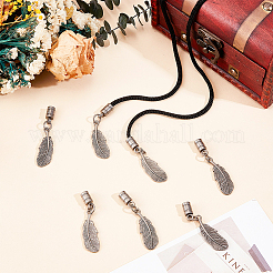 12Pcs Alloy Cord Ends&nbsp;FIND-GF0009-10AS