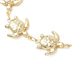 304 Stainless Steel Turtle Link Chain Bracelets for Women&nbsp;AJEW-AN00770