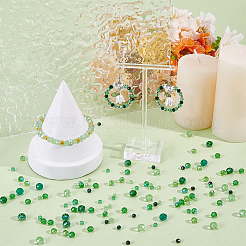 1000Pcs 9 Styles Electroplate Glass Beads Strands&nbsp;EGLA-SC0001-75A