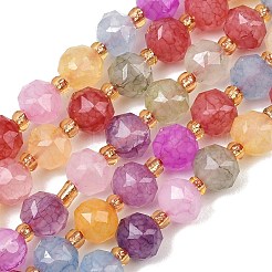 Dyed Imitation Jade Glass Beads Strands&nbsp;GL-Z001-02B-06
