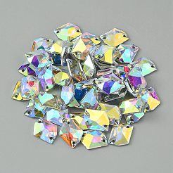 Sew on Rhinestone&nbsp;RESI-WH0034-22A