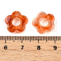 Gradient Color Transparent Acrylic Beads&nbsp;OACR-N137-49M