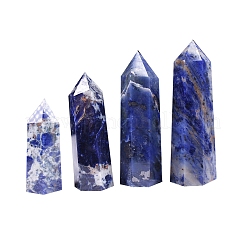 Point Tower Natural Sodalite Home Display Decoration&nbsp;PW-WG54681-02