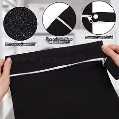 2Pcs 2 Colors Polyester Zipper Bags&nbsp;ABAG-CN0001-12