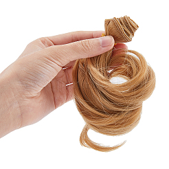 9 Bundles 9 Colors High Temperature Fiber Short Curly Hair Doll Wig Hair&nbsp;DIY-DC0002-06