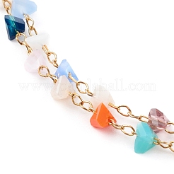 Glass Beaded Multi-strand Anklets&nbsp;AJEW-AN00428