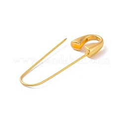 Brass Brooch Pin Findings&nbsp;KK-F840-01B-MG