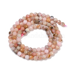 Natural Peruvian Pink Opal Beads Strands&nbsp;G-D304-02-4mm