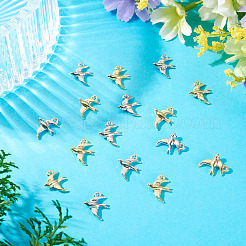 18Pcs 2 Colors Alloy Pendants&nbsp;FIND-TADJ0001-20
