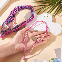 12Pcs 12 Colors Polyester & Spandex Cord Necklace Making&nbsp;AJEW-TAC00071