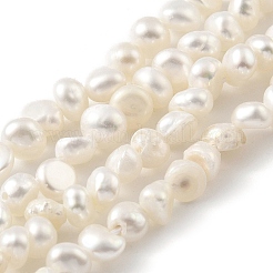 Natural Cultured Freshwater Pearl Beads Strands&nbsp;PEAR-A006-02A