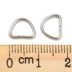 Non-Tarnish 304 Stainless Steel D Rings&nbsp;STAS-Z048-02B