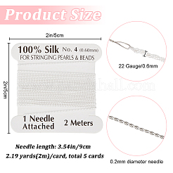 Pure Silk Cord&nbsp;OCOR-WH20019-02C