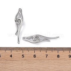 Brass Hook and Eye Clasps&nbsp;KK-B087-18P
