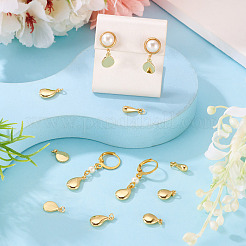 8Pcs 4 Styles Brass Charms&nbsp;KK-TA0003-36