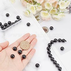 1 Strand Natural Black Tourmaline Beads Strands&nbsp;G-OC0004-20