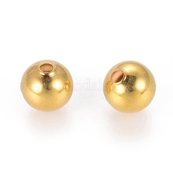 Brass Beads&nbsp;ECR8MM-G