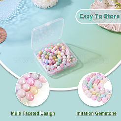 2 Strands Anti-Tarnish Electroplate Glass Beads Strands&nbsp;GLAA-TA0003-56