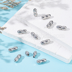 12Sets 304 Stainless Steel Screw Clasps&nbsp;STAS-BBC0009-43
