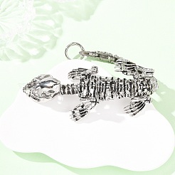 304 Stainless Steel Link Chain Bracelets for Women Men&nbsp;BJEW-P386-06AS