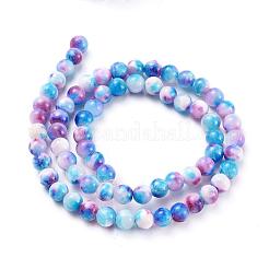 Natural Persian Jade Beads Strands&nbsp;G-H1625-6mm-PR19