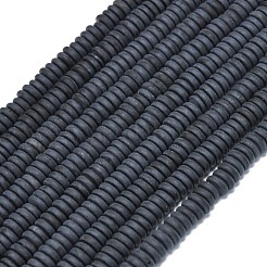 Frosted Natural Obsidian Beads Strands&nbsp;G-K389-C44-01