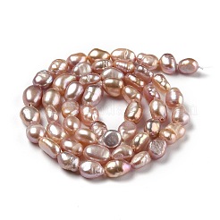 Natural Cultured Freshwater Pearl Beads Strands&nbsp;PEAR-L033-30B