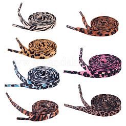 7 Pairs 7 Colors Polyester Cord Shoelace&nbsp;FIND-TA0009-65