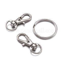 Alloy Swivel Lobster Claw Clasps&nbsp;FIND-TA0001-01P
