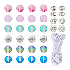 DIY Gemstone Bracelet Making Kits&nbsp;DIY-CF0001-25