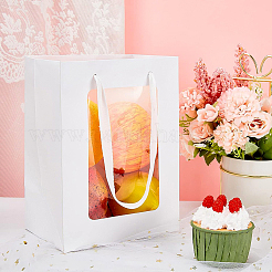 Kraft Paper Bags with Handle&nbsp;LS-AJEW-BC0001-55C-B