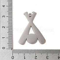 Non-Tarnish 304 Stainless Steel Pendants&nbsp;FIND-Z025-02P