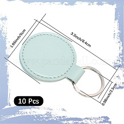 CutHollow 10Pcs PU Leather Keychain&nbsp;KEYC-CL0001-09A