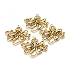 Tibetan Style Alloy Big Pendants&nbsp;X-TIBEP-A15669-AG-RS