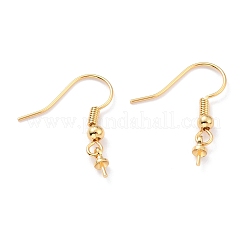 Real 18K Gold Plated Brass Earring Hooks&nbsp;LS-KK-L151-03G-NR
