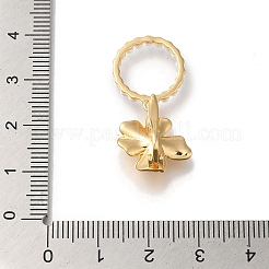 Brass with Cubic Zirconia Pendants&nbsp;KK-H480-46G