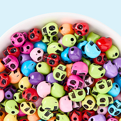 300Pcs Opaque Acrylic Beads&nbsp;MACR-SP0001-96